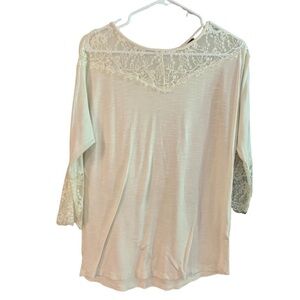 Charming Charlie Women’s Lace Top Blouse